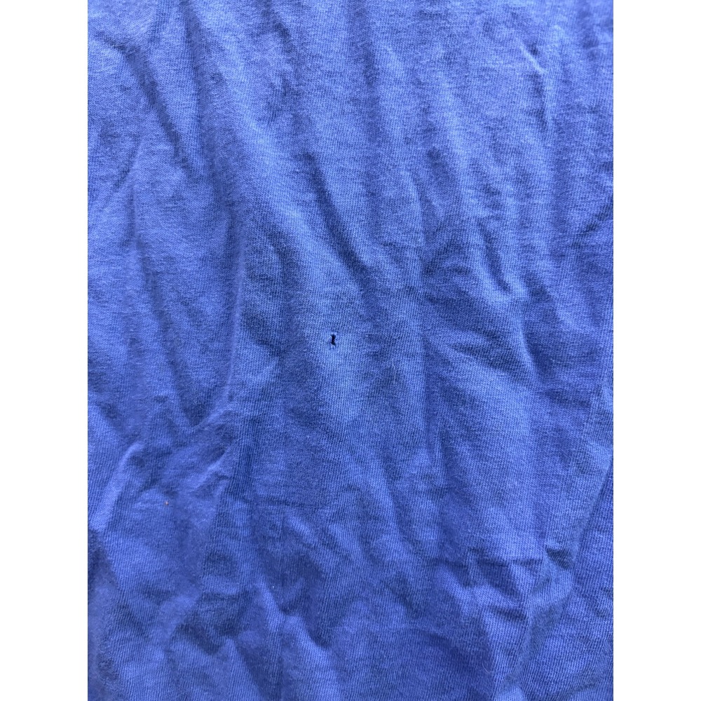 Nike Soccer T-Shirt Mens XL Blue Vintage 90s Made in USA Distressed Graphic - Picture 8 of 9